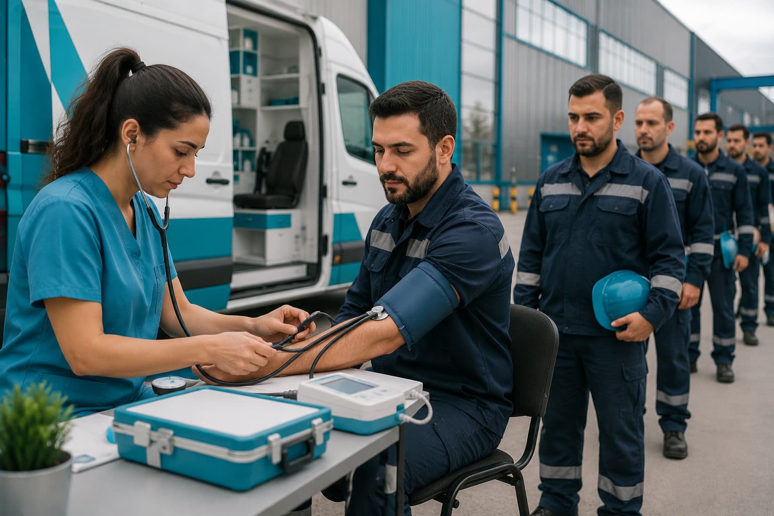 Mobil sağlık tarama hizmeti